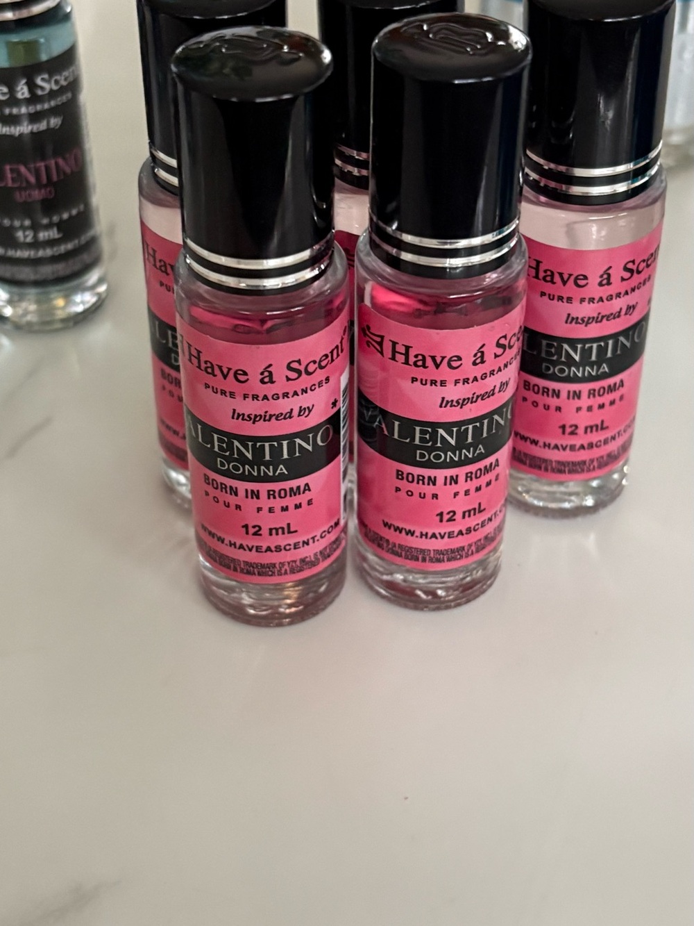 Valentino Donna Inspired Roll-On Fragrance Oil - Pink